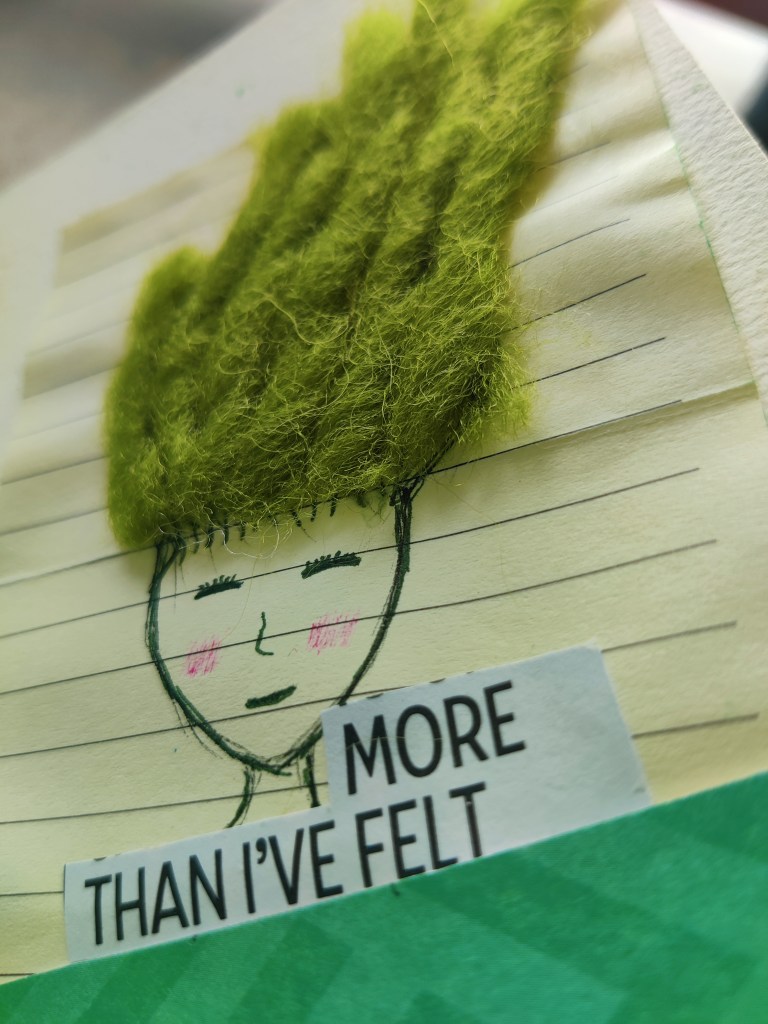 Zine: The body in space, poetry, artist journey